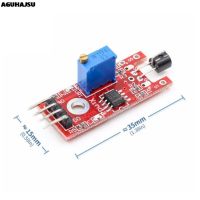 【▼Hot Sales▼】 Qildns Thsd store 4pin อัจฉริยะโมดูลสำหรับเริ่มสำหรับ Arduino Diy เซ็นเซอร์สัมผัส Ky-036ร่างกายมนุษย์ Ky036