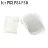 10pcs Carts Clear Game PET Box Case Protector Sleeve For Playsation PS3 PS4 PS5