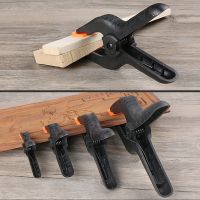 2/4 Inci Plastik Keras A-bentuk Woodworking Klip Tangan Sekrup Penjepit Memperbaiki Penjepit Ayam Mikro Musim Semi Klem Set DIY Alat Pegangan