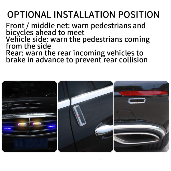 urtrust-ไฟ-led-กระพริบเตือนในรถยนต์สำหรับไฟมอเตอร์ไซด์รถชาร์จไฟได้