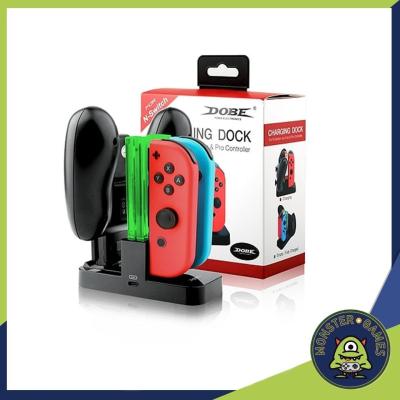 แท่นชาร์จจอย Joy-Con & Pro Nintendo Switch DOBE (ที่ชาร์จจอย Switch)(Charging Dock for Nintendo Switch Joy-con & Pro controller)(แท่นชาร์จจอย Nintendo Switch)