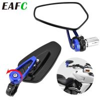 2pcs/set Universal Motorcycle Rearview Mirrors Motorbike 360 Degree Rotation Motorcycle Motorbike Scooter Side Mirrors 7/8" Mirrors