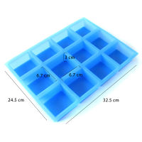 Nicole Silicone Soap Mold Multi-cavity Handmade Swirl Loaf Bar Mould