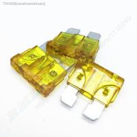 ☏▬♙ New 10pcs/lot Auto Automotive Car Boat Truck Blade Fuse 20A 20 AMP Standard Middle Fuse Free Shipping