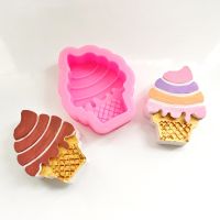 【CW】 Cone Chocolate Silicone Mold Polymer Clay Molds Decorating Tools