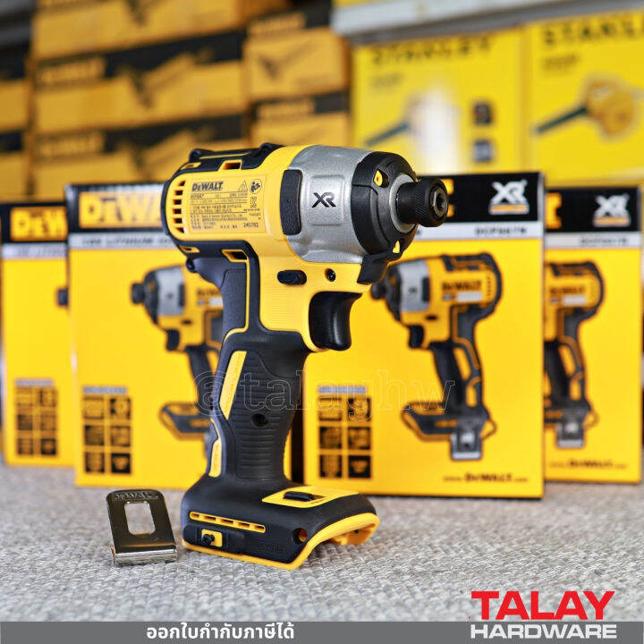 dewalt-dcf887n-kr-ไขควงกระแทกไร้สาย-18v-bl-motor-ตัวเปล่าไม่รวมแบต-และแท่นชาร์จ-dcf887-dcf887n