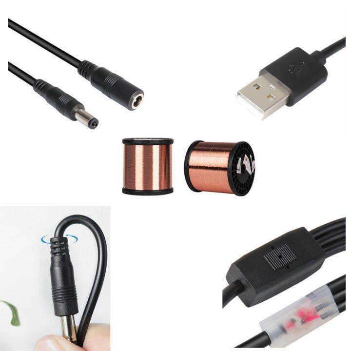 qkkqla-22awg-3a-usb-2-0-male-to-2-way-dc-male-female-male-splitter-cable-plug-5-5x2-5mm-power-supply-cord-adapter-connector-for-strip