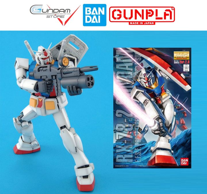 Mô Hình Gundam MG RX-78-2  Ver 1/100 Bandai Master Grade Đồ Chơi Lắp Ráp  Anime Nhật 