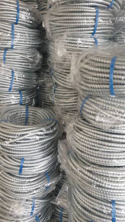 ท่ออ่อนเหล็ก-metal-flexible-conduit-ท่ออ่อนโลหะ-ขนาดต่างๆ-สำหรับงาน-ไฟฟ้า