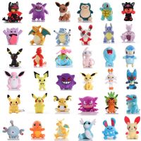 ใหม่15-35ซมภาพอนิเมะโปเกมอน Plushie Pikachu Charizard Mew Eevee Mewtwo Litten Blastoise Gengar สัตว์เลี้ยงตุ๊กตามือของเล่นของขวัญ