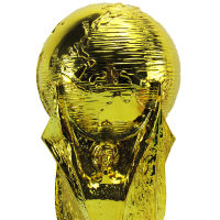 【NEW】【Penghantaran Privasi Tinggi】 World Cup Fifa World Cup Trophy Model Football Game Fans Souvenir Electroplating Resin Decorations Cross-Border Foreign Trade