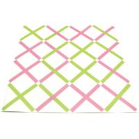 mt Casa remake sheet square 270mm cross pink x yellow green MTCARS017 วาชิเทป ลายกากบาทชมพู x เขียวเหลือง แบรนด์ KAMOI mt masking tape ประเทศญี่ปุ่น Furniture / Wall decoration