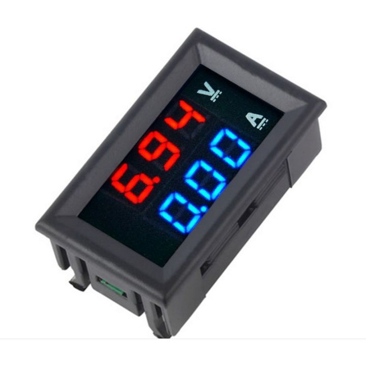 9pcs-led-digital-dc-0-100v-10a-voltage-amp-volt-meter-panel-dual-voltmeter-ammeter-tester