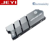 JEYI ColdFish-สีเทา M.2 NVME NGFF SSD ฮีทซิงค์คอมพิวเตอร์ระบายความร้อนแผ่นความร้อน