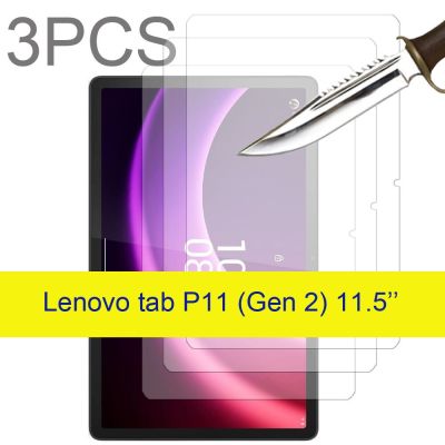 3ชิ้นสำหรับแท็บ Lenovo P11 Gen 2 11.5 "P11 2nd Gen 2022 TB350FU TB350XC กระจกเทมเปอร์ฟิล์มแท็บเล็ตป้องกันปกป้องหน้าจอ