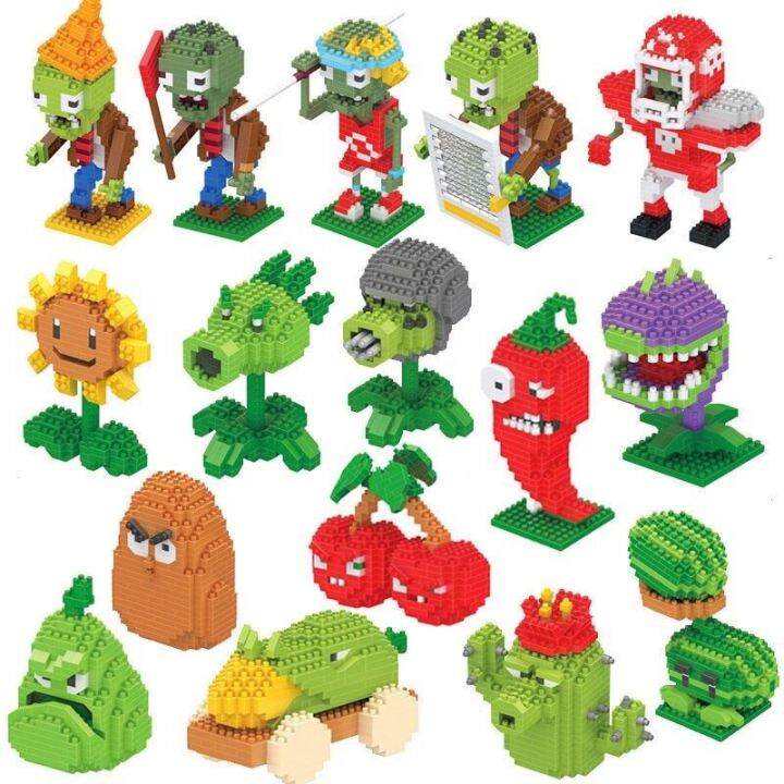 Mua 2 Giảm 5%]Đồ Chơi Lắp Ráp Lego 3D Hoa Quả Nổi Giận Lắp Ghép Plants Vs  Zombies Cho Bé | Lazada.Vn