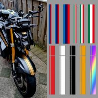 【LZ】 Motorcycle Sticker Vintage Strips Fuel Tank Decal Antique Waterproof Articles Helmet Sticker Racer Oil Tank Mud Board Decoration