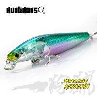 【LZ】☜✟▬  Hunthouse minnow atrai a profundidade artificial 0.1-0.3m do sistema de peso do tungstênio da isca de pesca 90mm/15g dos wobblers flutuantes