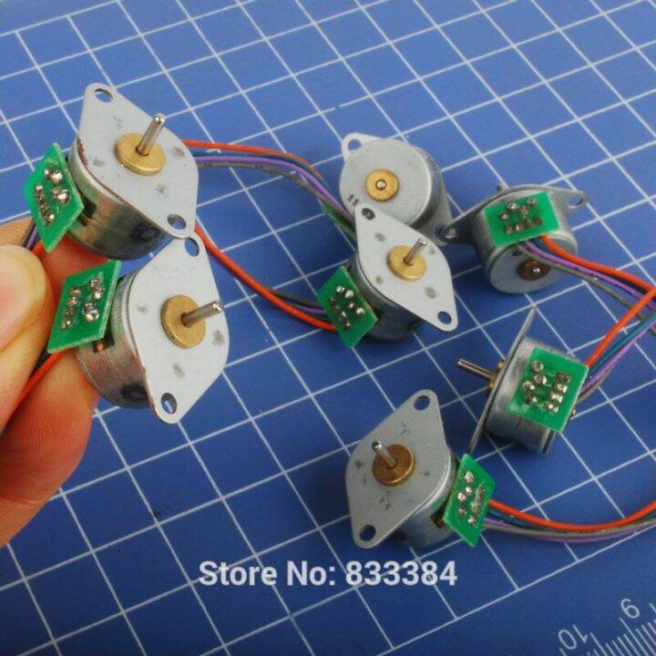 new-chexiuhua-5ชิ้น12v-dc-สี่สายสองเฟสไมโคร-dia-15สเต็ปมอเตอร์มม-พร้อมสาย-diy-ขนาดเล็กหุ่นยนต์