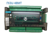 PLC BOARD FX3U-48MT Analog Input 6ch. Analog output 2ch. RS485+RTC function