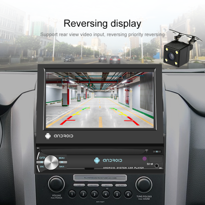 Hikity 1 Din Microphone Car Multimedia Video Player GPS Wifi Optional Autoradio Stereo For Volkswagen Nissan Hyundai Kia Ford