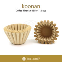 HILLKOFF : Koonan Coffee Filter 1-2 cup กระดาษกรองทรงดอกไม้