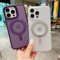 เคสเคสไอแพดแบบตั้งได้ให้ความรู้สึกหรูหรา HOCE เคสโทรศัพท์สำหรับ iPhone 14 Plus 14 13 12 11 Pro Magsafe ปิดคลุมป้องกันการกระแทกใส
