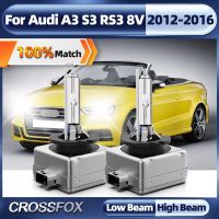 2Pcs Car Headlight Bulb Xenon D3S HID Xenon LIGHT Bulb 6000K 35W HID Bulb For Audi A3 S3 RS3 8V 2012 2013 2014 2015 2016 Bulbs  LEDs  HIDs