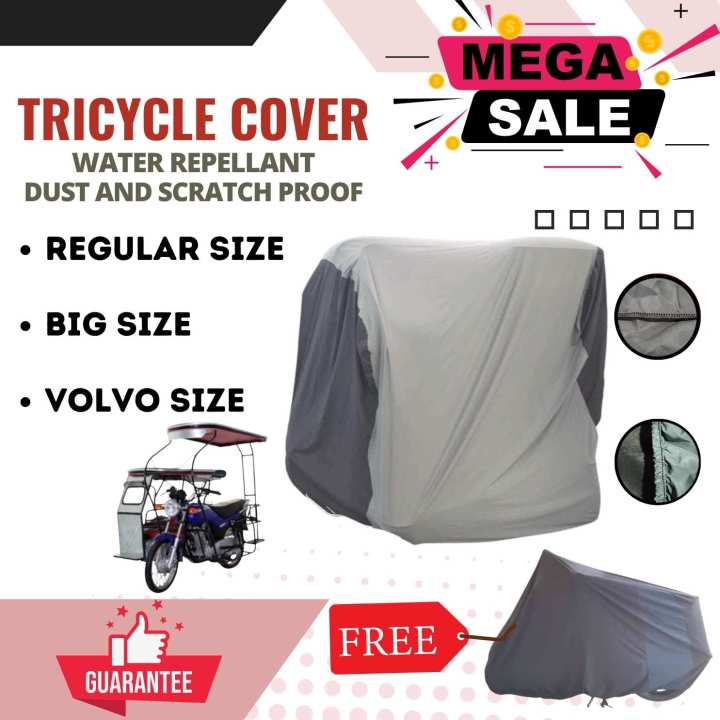 TRICYCLE COVER WATER REPELLANT WITH FREE MOTOR COVER | Lazada PH