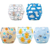 Baby Cotton Waterproof Training Pants 6 Layers Potty Cloth Diaper Reusable Washable Cotton Cleanliness Ecological Diapers