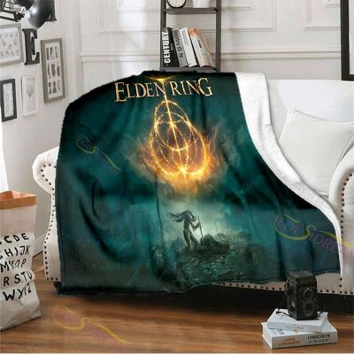 （in stock）Dark Fantasy Pirate CT Circle Game Blanket Malenia Warrior Printed Soft Blanket for Beds, Sofas, Bedcovers（Can send pictures for customization）
