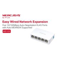 MERCUSYS 5-Port 10/100Mbps Desktop Switch (MS105)