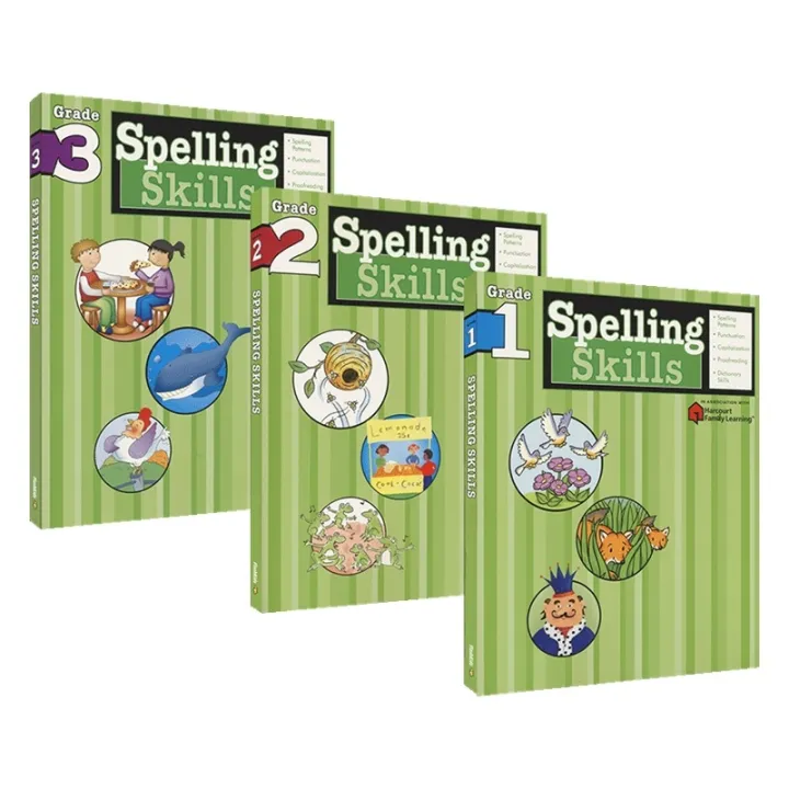 Harcourt family learning spelling skills Grade 13 Harcourt family