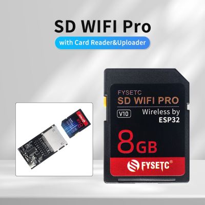 FYSETC SD WIFI Pro Wireless Transmission 8GB Card Base on ESP32 with Card Reader &amp; Uploader Support websever for 3D Printer USB Hubs