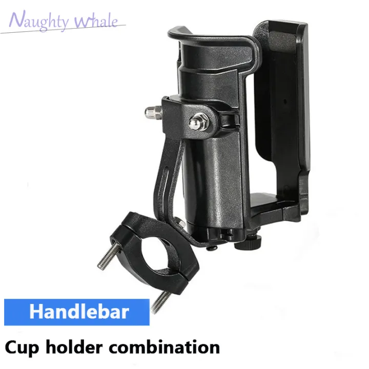 Motorcycle Drinking Cup Bracket Holder Motorbike Crash Bar Water Bottle