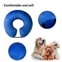 Inflatable Pet Collar Anti-bite Neck Elizabethan Collar Cute Cat Dog Puppy Neck Protective Circle Collar For Small Large Dogs