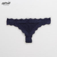 Aerie Eyelash Lace Thong Underwear กางเกง ชั้นใน ผู้หญิง (AUD 077-6924-410)