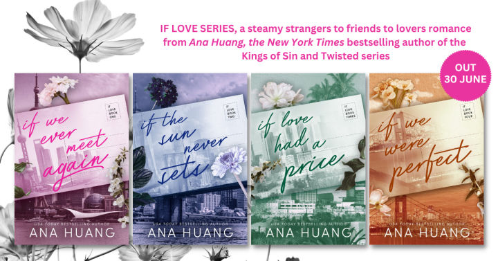 Ana Huang If Love Series 4 Books Collection Set Book 