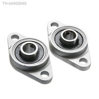 ₪✸◘ 2Pcs/lot KFL08 Pillow Block Bearings Zinc Alloy Rhombic Pillow Flange Block Bearings 8mm Bore Diameter