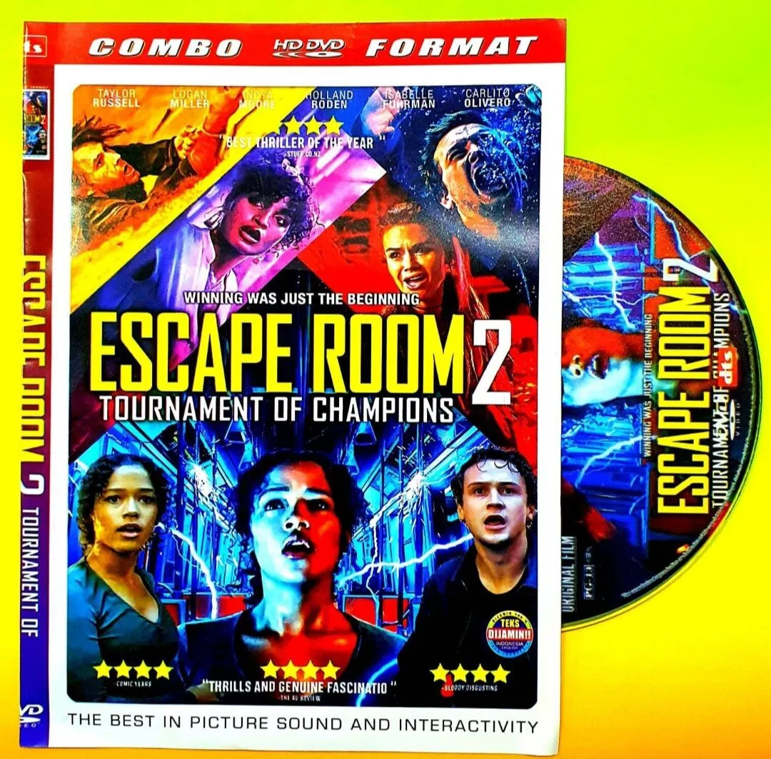 Kaset DVD Film Escape Room Terbaru - DVD Film Bioskop Terbaru - Film Box  office Terlaris - Film Horor Thriller Terbaru | Lazada Indonesia