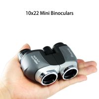 10X22 HD Binoculars Mini Compact Wide Field High Optical Lens Telescope Outdoor Look Bird Hunting Tourist Camping Binoculars