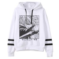 Thorfinn Vinland Saga Vinrando Saga Hoodies ผู้หญิงฮาราจูกุเสื้อฮู้ดแขนยาวแนว Streetwear ฤดูหนาวชุดวอร์มโกธิคสำหรับผู้หญิง