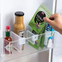 1/4pcs Refrigerator Storage Divider Partition Board Retractable Plastic Storage Splint Kitchen Bottle Can Shelf Organizer