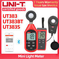 (UNI-T เดิม) ut383 ut383bt ut383s มินิดิจิตอล illuminometer,เครื่องวัดแสง,0-199999lux,0-19999fc,จอแสดงผล LCD