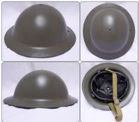 หมวกเหล็ก ทหารอังกฤษ สงครามโลก WW2 British MK2 Brodie Helmet ร้าน BKK Militaria