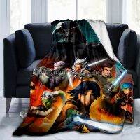 Star Wars Blanket Movie Character Black Samurai Lightsaber Flannel Sofa Bed Soft Warm Hand Fleece Can Be Customized