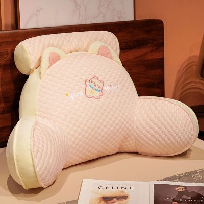 ✘ Pillow for Pregnant Women Kids Adults Pregnant Women Lumbar Back Support Chair Bed Rest Reading Pillow with Armrest