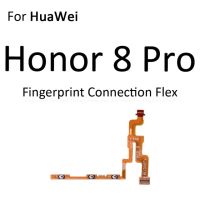 เครื่องสแกนลายนิ้วมือแบบสัมผัส Id สายเคเบิ้ลยืดหยุ่นสำหรับ Huawei 8x 8c 8 Pro Lite ปุ่มส่งคืนที่บ้าน