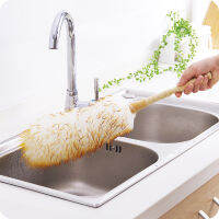 Pure Wool Bamboo Handle Soft Microfiber Cleaning Duster Dust Cleaner Home Car Handle Feather Static Anti Magic Can be Washed