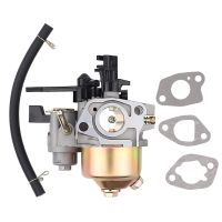 มอเตอร์ไซด์ Carburator Carb Fit สำหรับ GX160 GX168F GX200 5.5HP 6.5HP + การใช้ท่อปะเก็นเครื่องยนต์